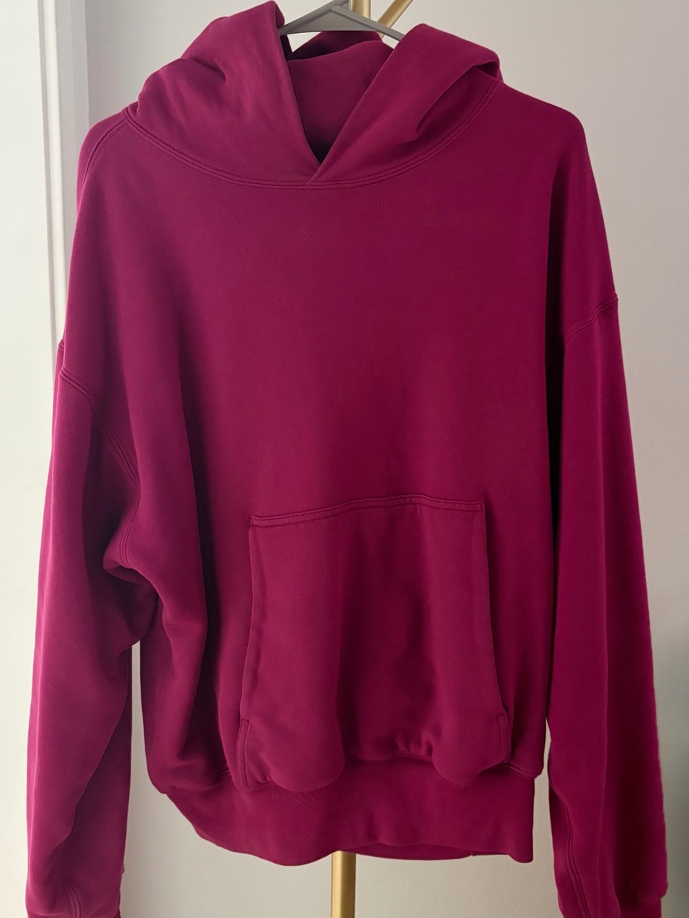 Men's Maroon Pullover Hoodie - YZY  for Gap